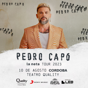 Pedro Capó llega a Quality Teatro el 10 de agosto.