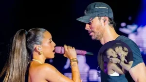 Emilia y Enrique Iglesias